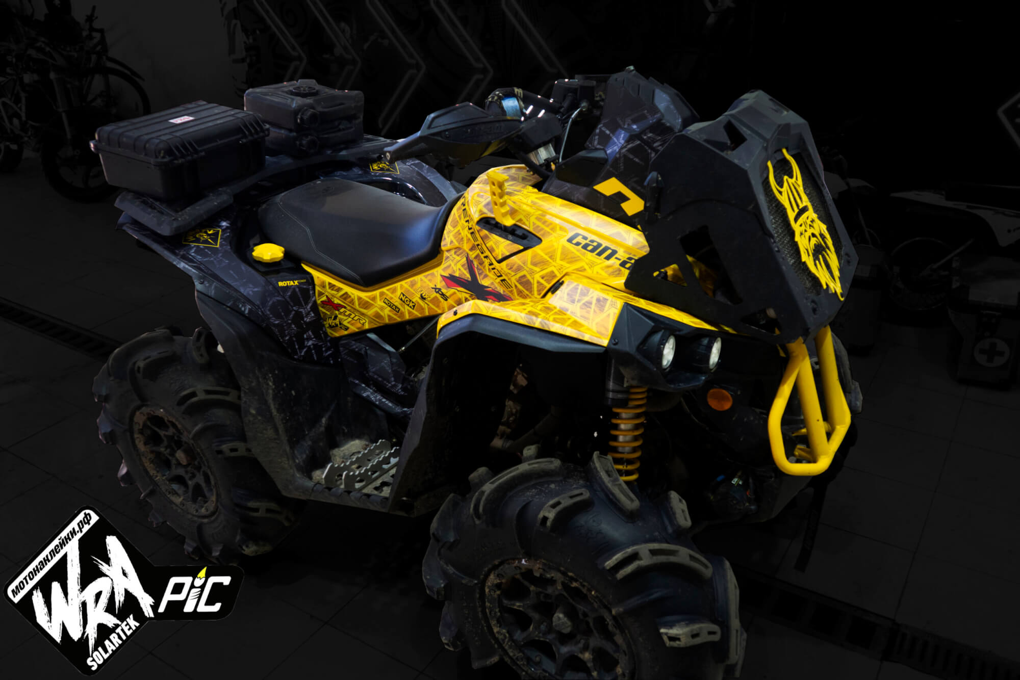 Наклейки на квадроцикл BRP can-am renegade G2